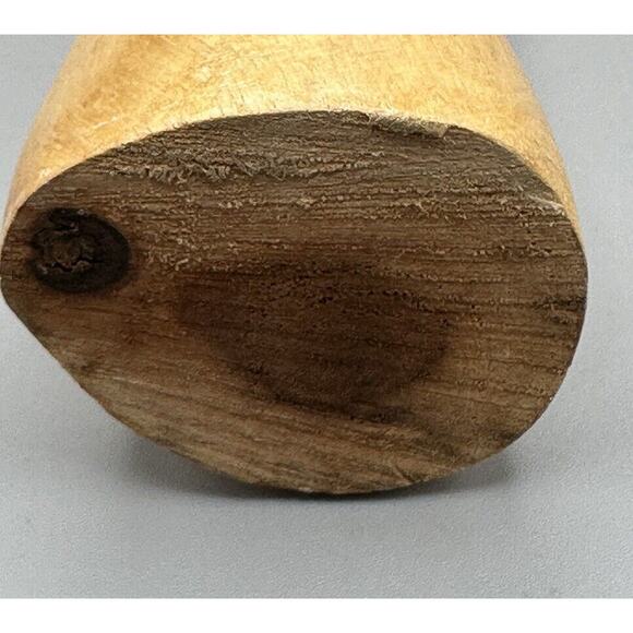 Hand Carved Totem Style Tiki Albuquerque NM Light Wood Matte Finish 7 Inches - Picture 6 of 8